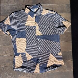 Stylish Geometric Patterned Shirt